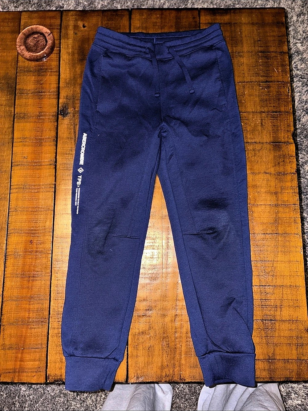 Abercrombie Kids YPB Youth Performance Joggers Blue Boys
